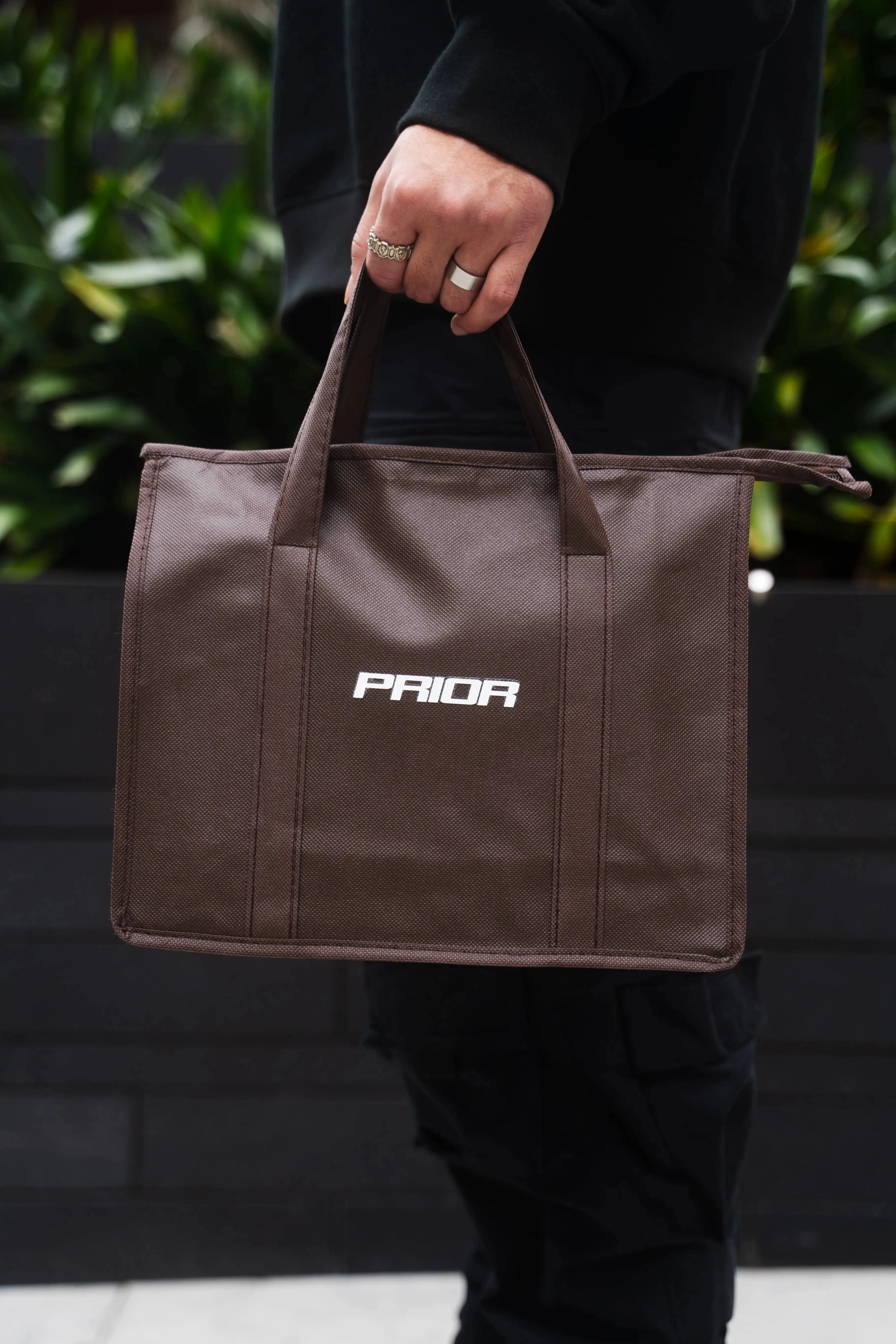 Prior Reusable Tote Bag Mocha