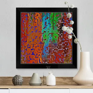 "Beautiful Dreamer" Black Framed Print