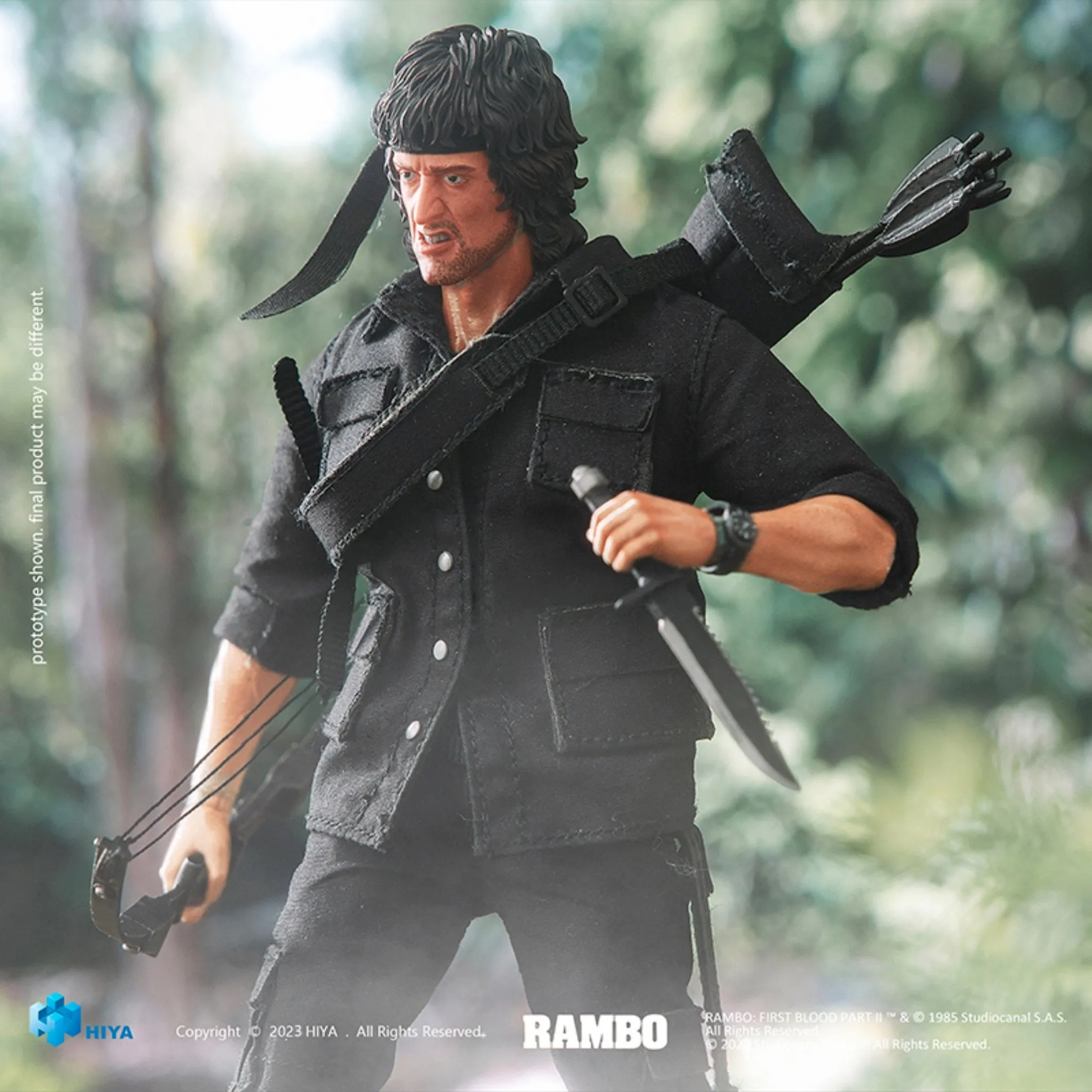 Rambo: First Blood Part II Exquisite Super Series John Rambo (1:12 Scale)