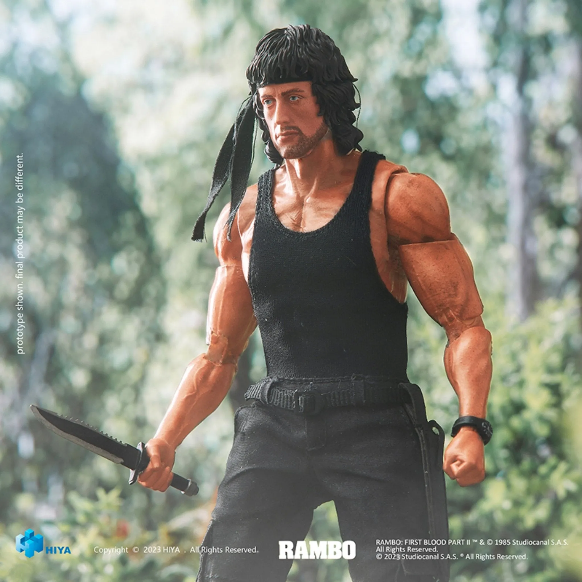 Rambo: First Blood Part II Exquisite Super Series John Rambo (1:12 Scale)