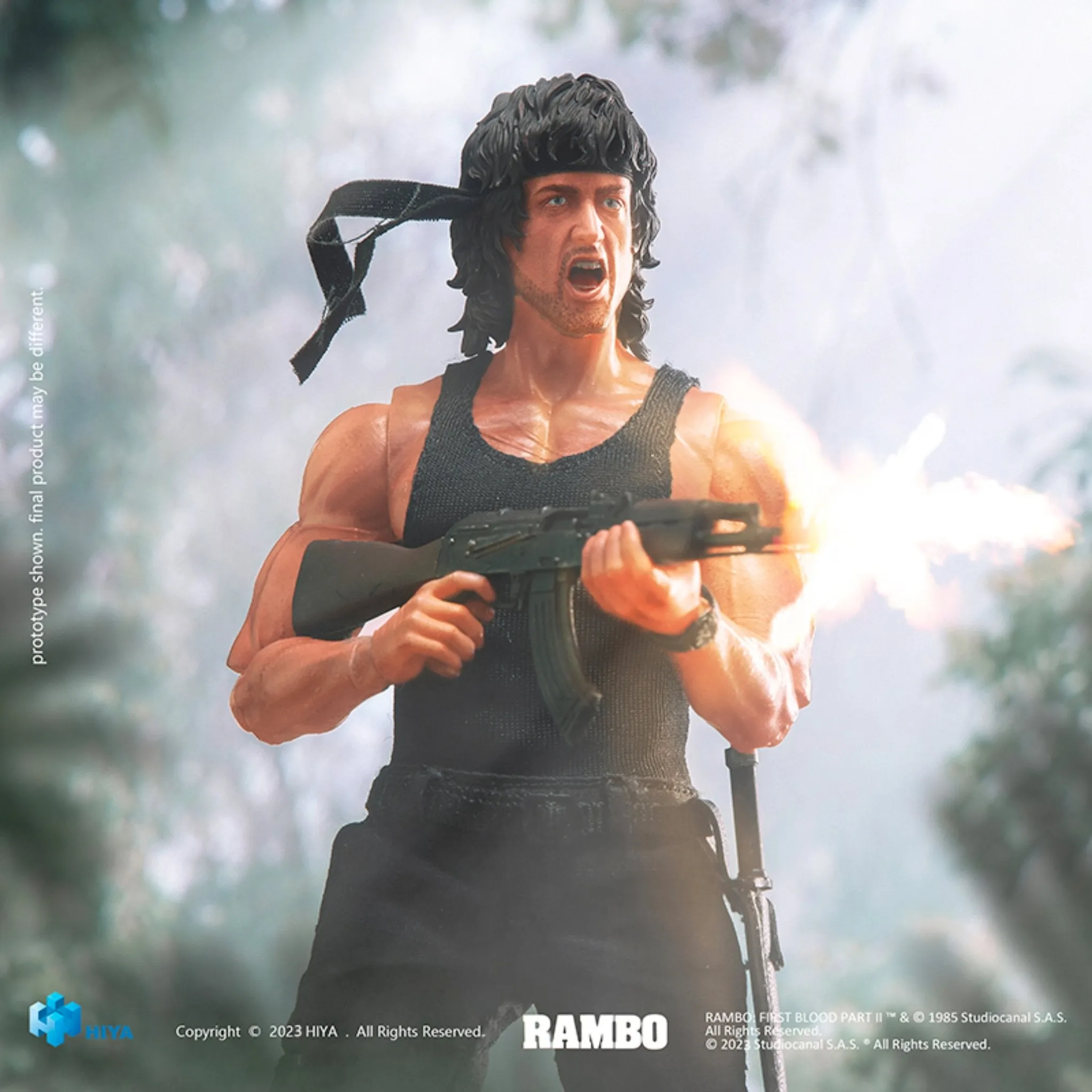 Rambo: First Blood Part II Exquisite Super Series John Rambo (1:12 Scale)