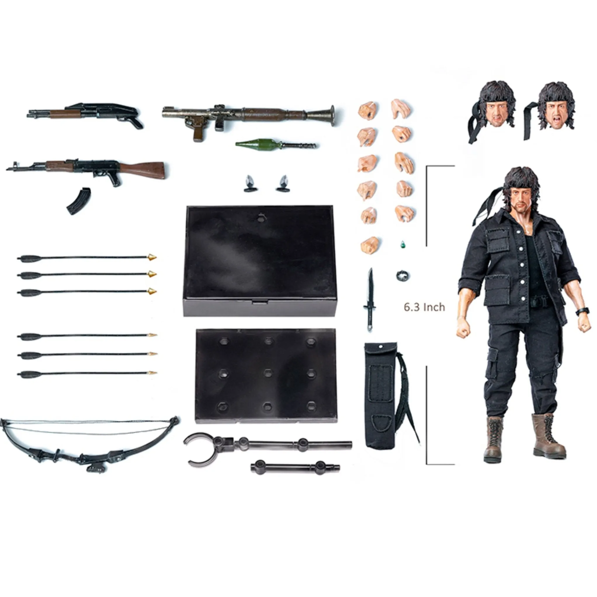 Rambo: First Blood Part II Exquisite Super Series John Rambo (1:12 Scale)