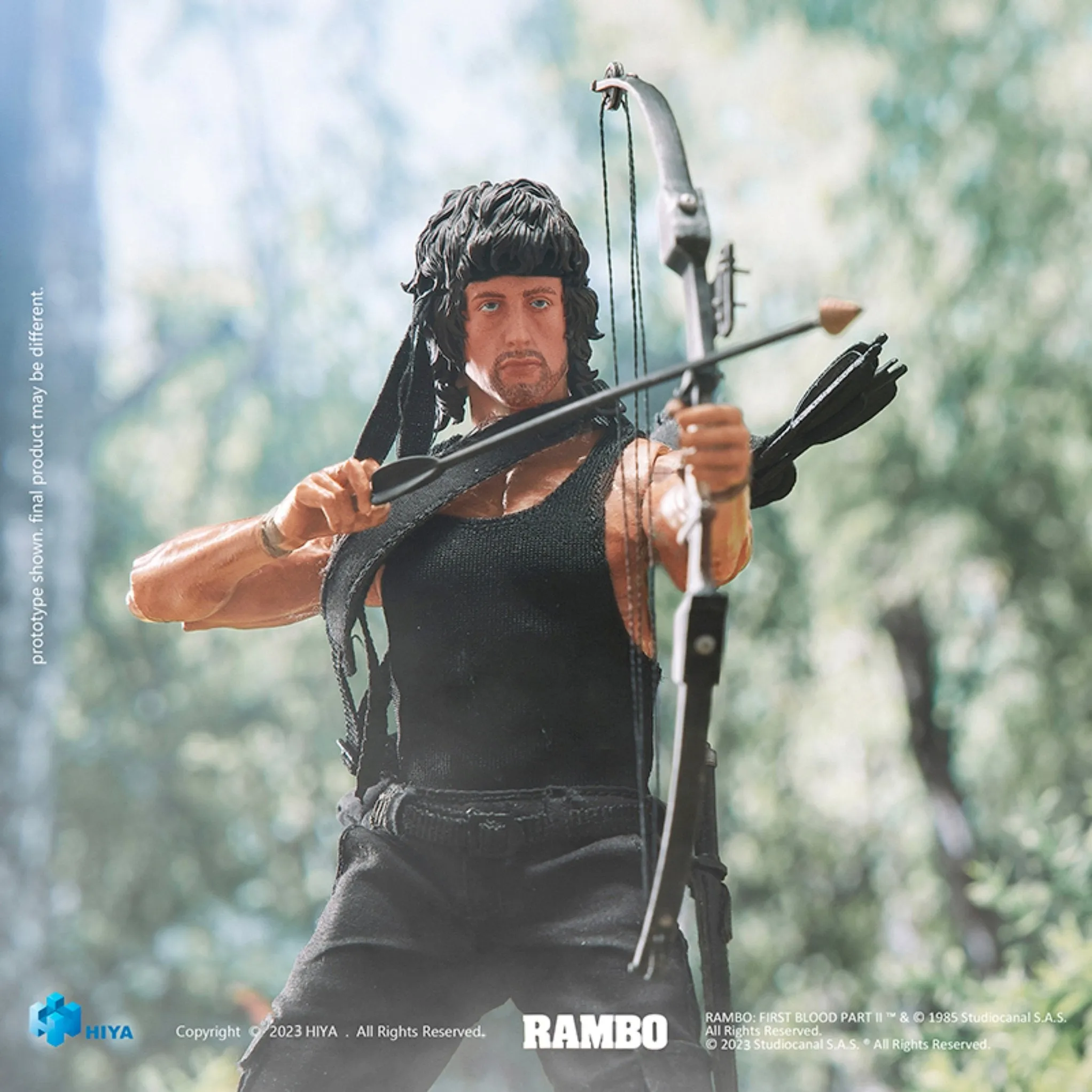 Rambo: First Blood Part II Exquisite Super Series John Rambo (1:12 Scale)