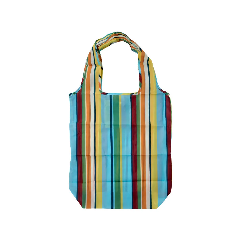 Retro Stripe Pocket Shopper (Large)