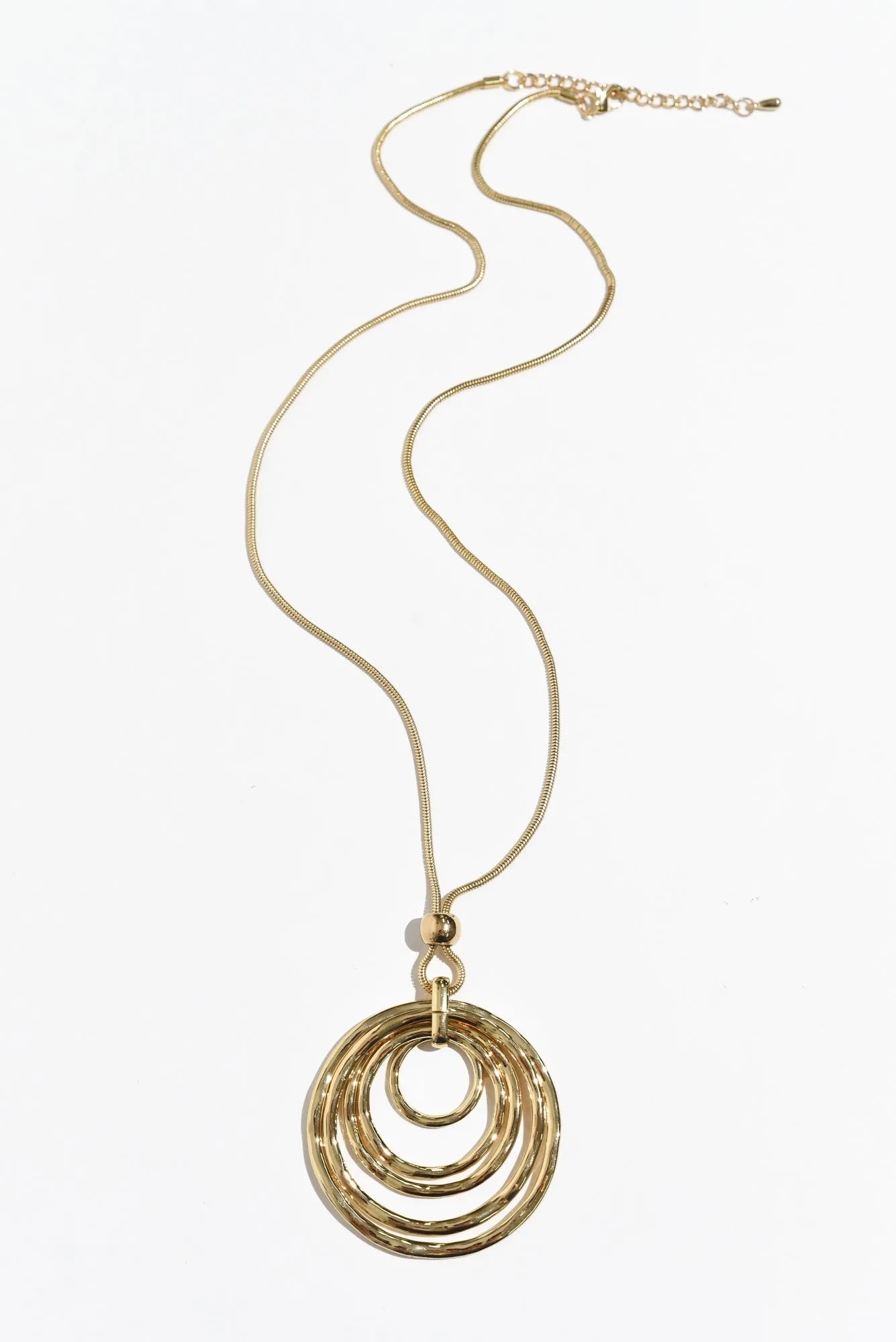 Rings Gold Pendant Necklace