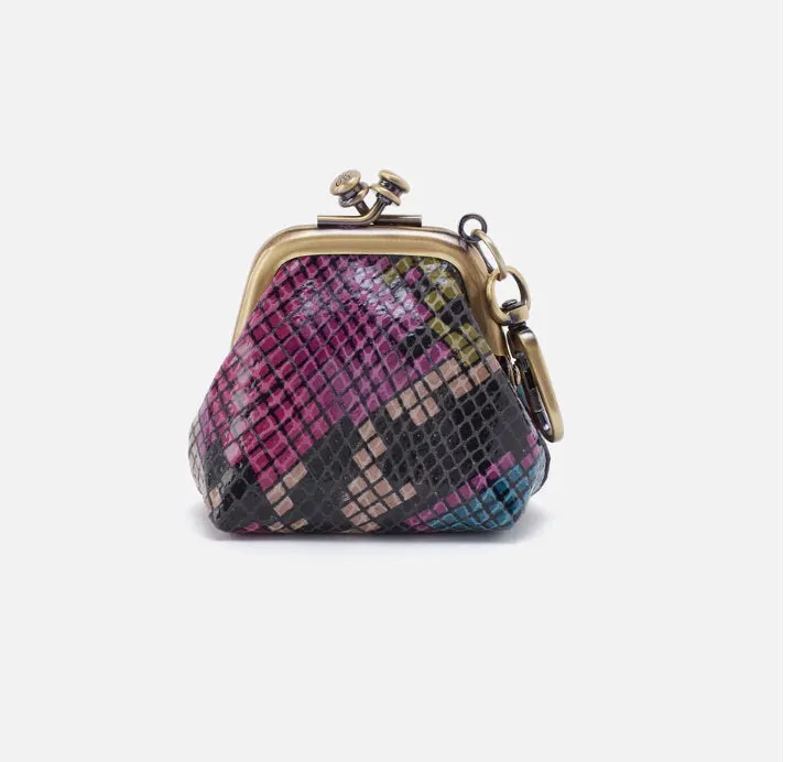 Run Go Frame Pouch in Mosaic Snake