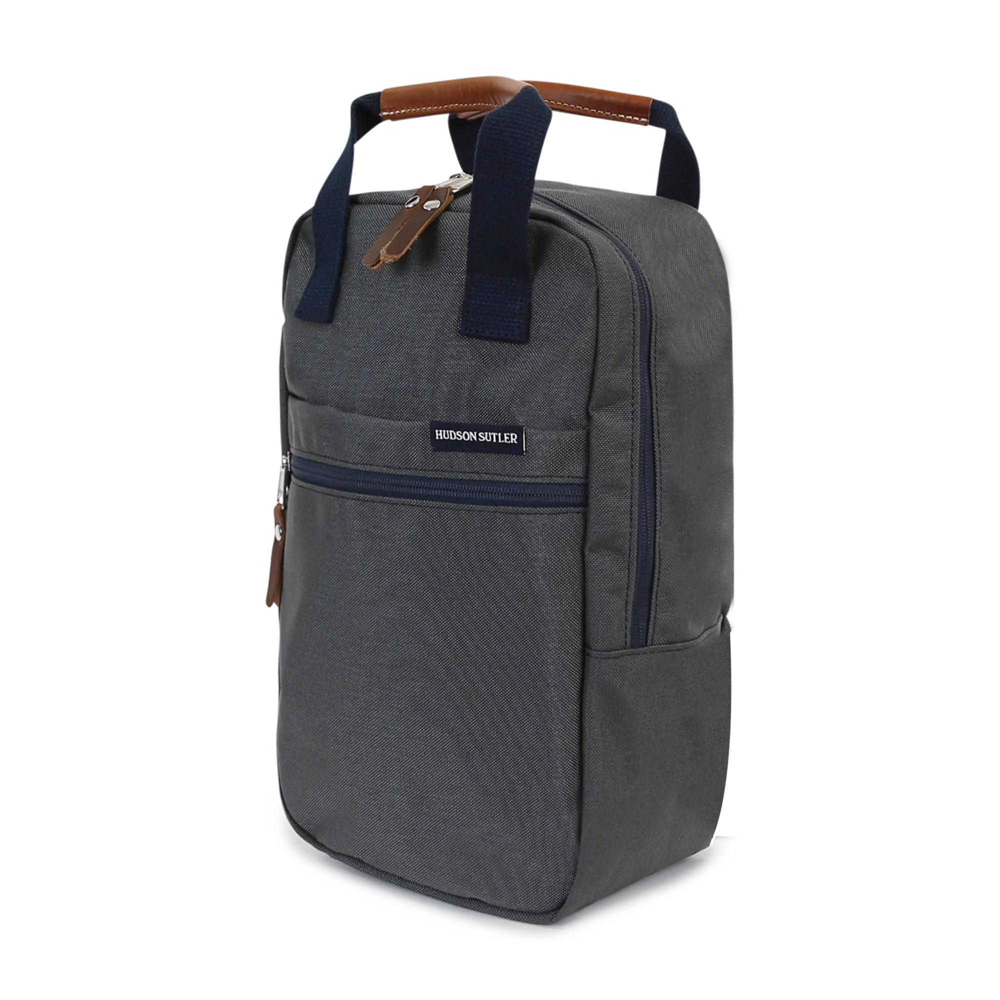 Savannah Golf Shoe Bag - Grey/Navy