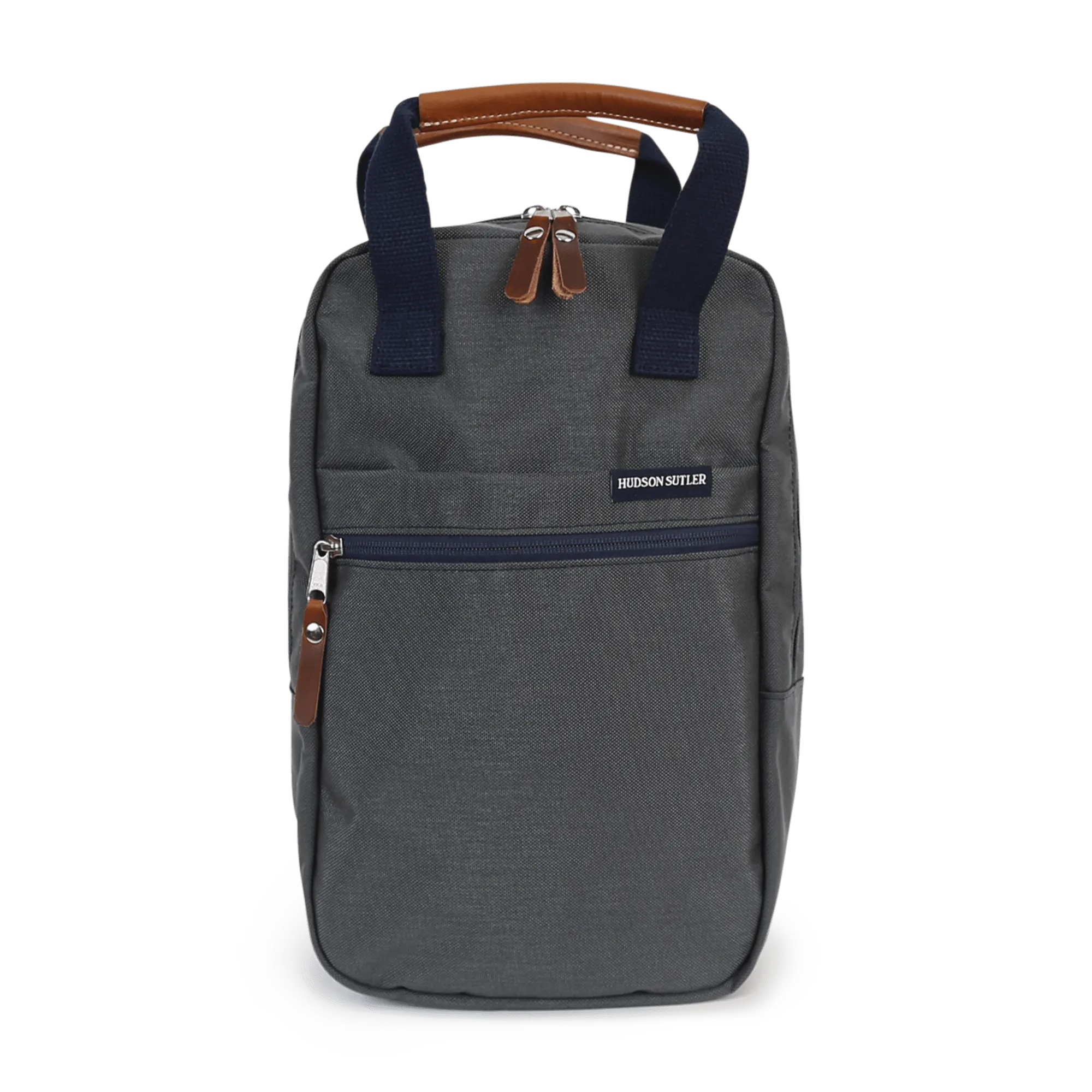 Savannah Golf Shoe Bag - Grey/Navy