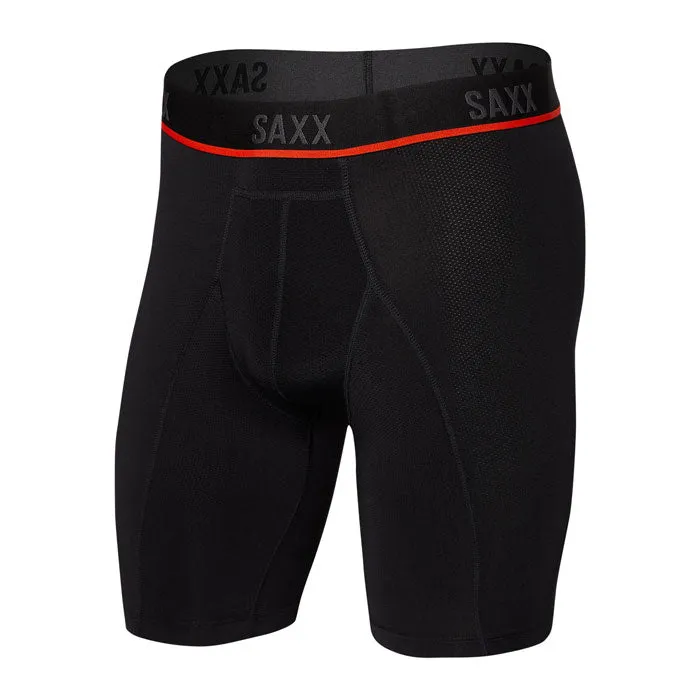 SAXX Kinetic HD Light-Compression Mesh Long Leg Brief