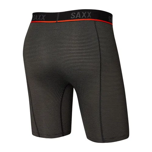 SAXX Kinetic HD Light-Compression Mesh Long Leg Brief