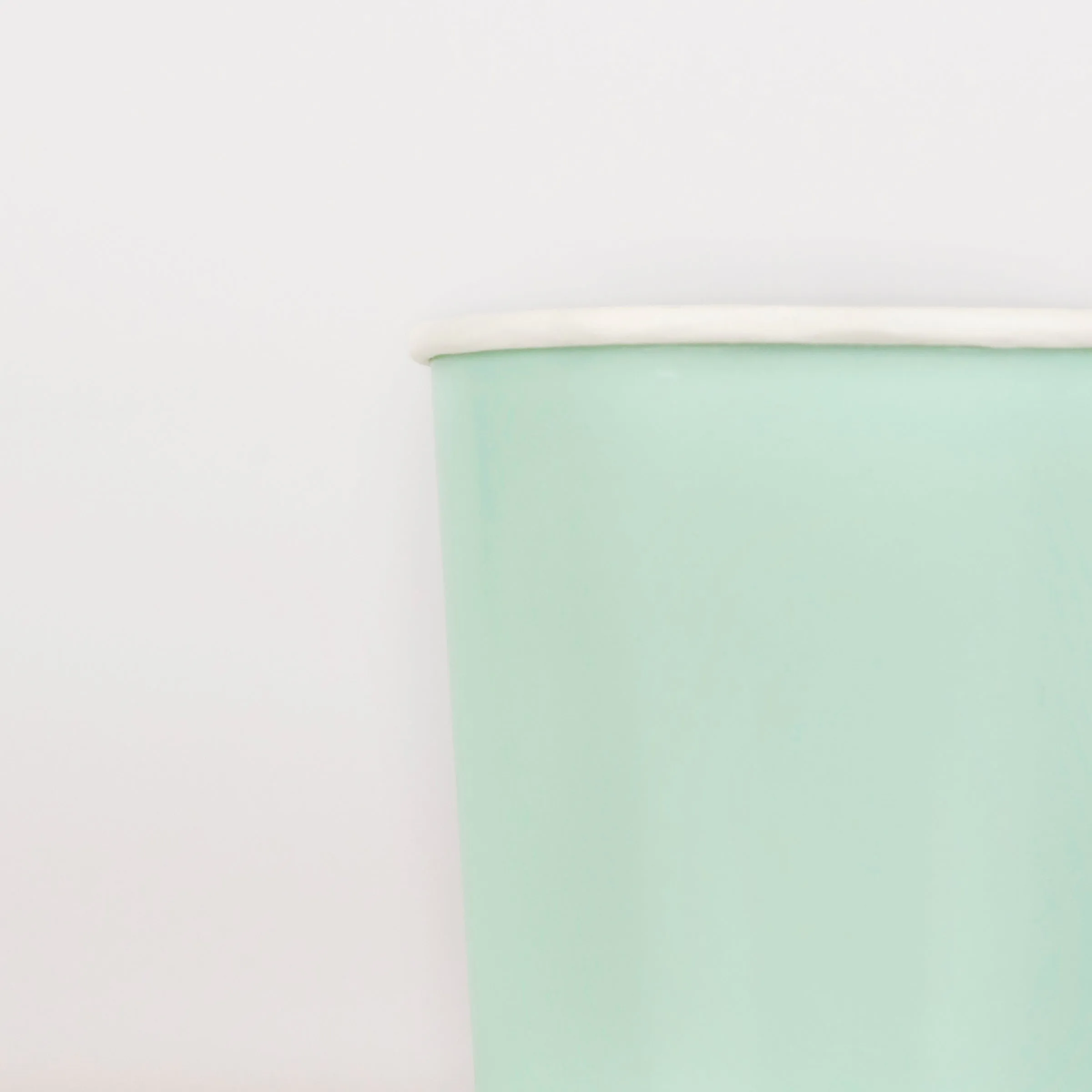 Sea Foam Green Tumbler Cups (x 8)