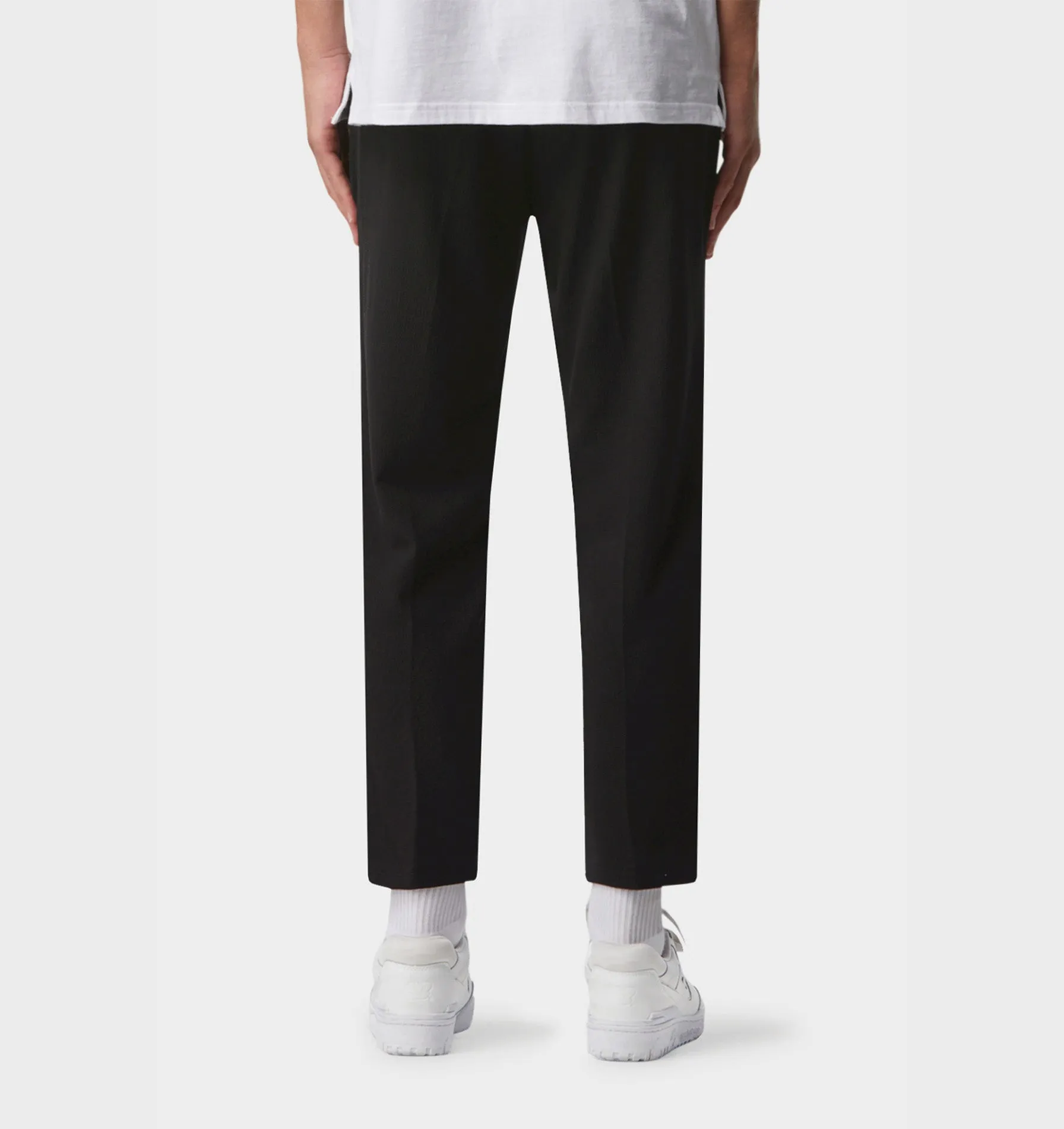 Seersucker Slim Kobe Pant - Black