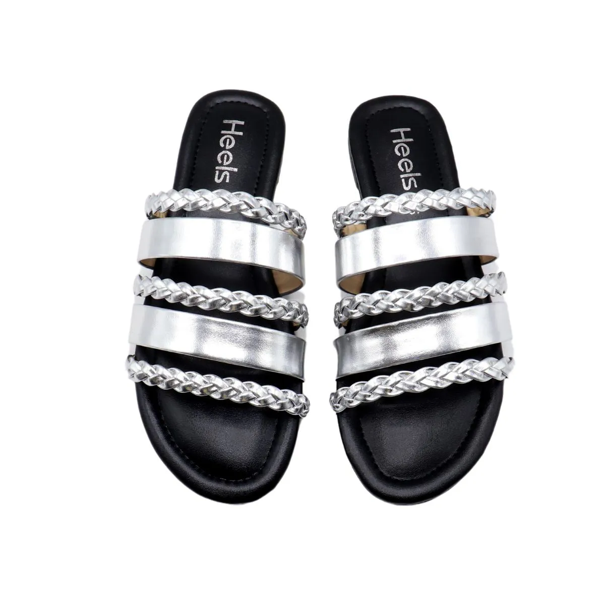 Silver Casual Slipper L00400024