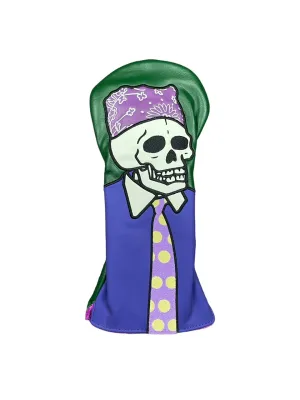 Skull with Bandana Golf Driver Headcover