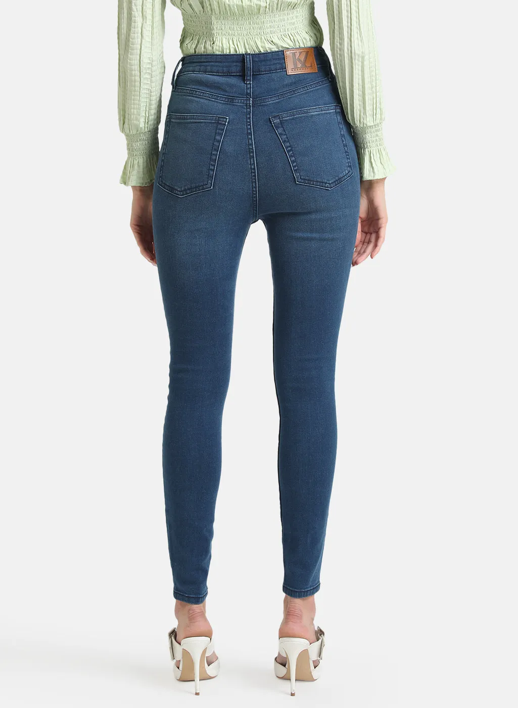 Slim Fit High Waist Denim