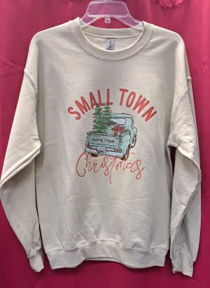 Small Town Christmas Tree Sweatshirt - $8090-8094