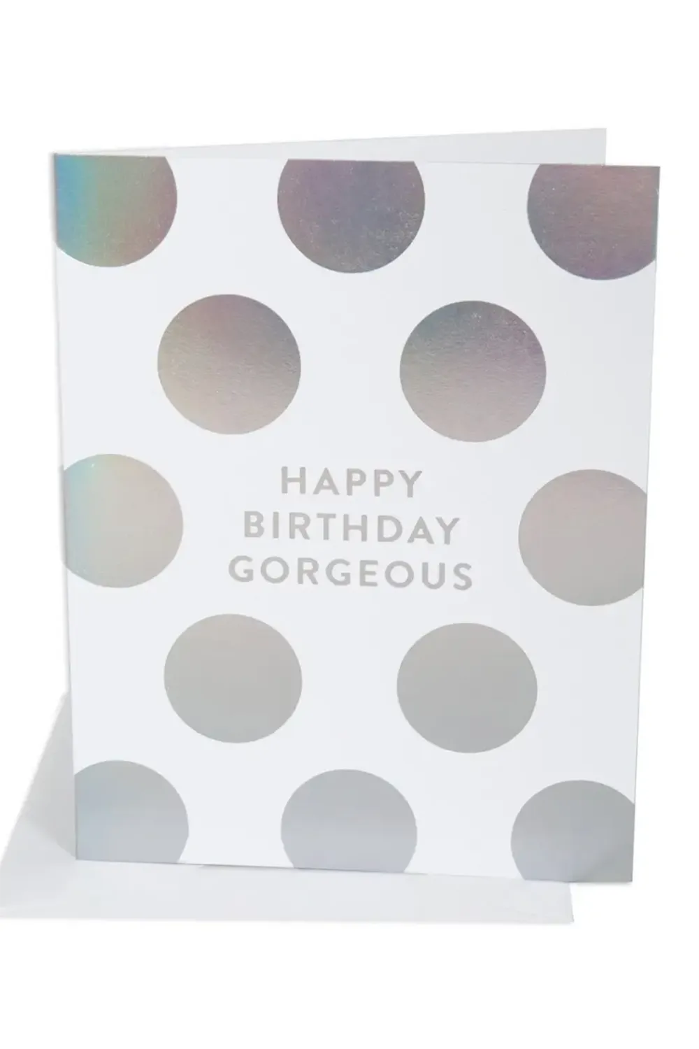 Social Birthday Greeting Card - Gorgeous