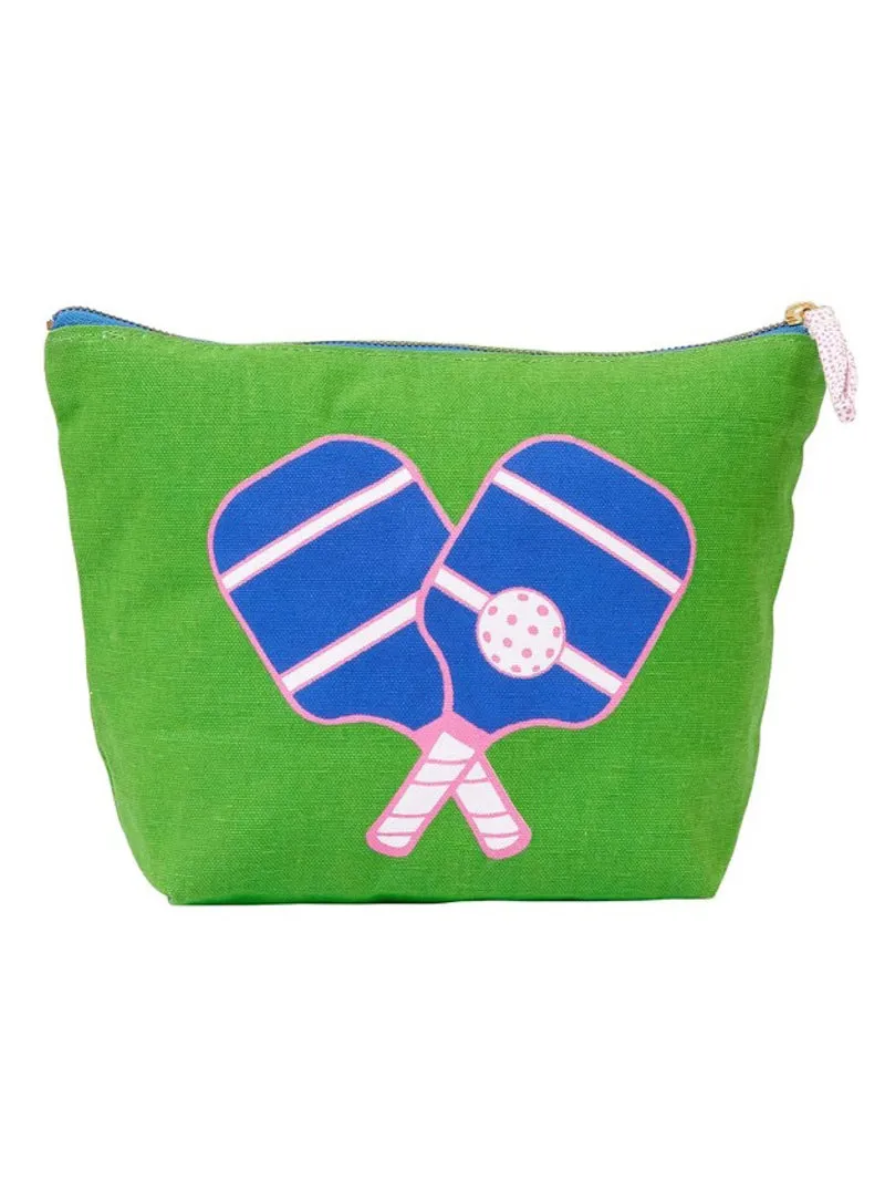 Sporty Pickleball Pouch - Green