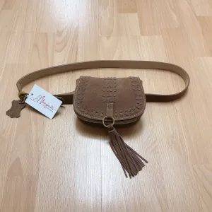 Steve Madden Tan Suede Consignment Ladies Waist Bag