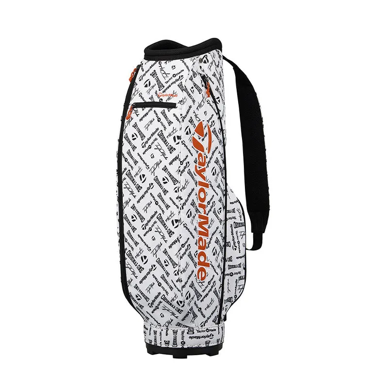 TAYLORMADE 8.5" Icon Graphic Cart Bag (White)