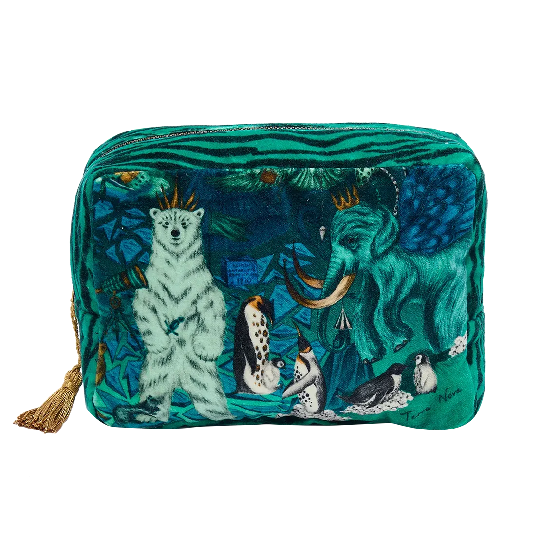 Terra Nova Velvet Cosmetic Bag