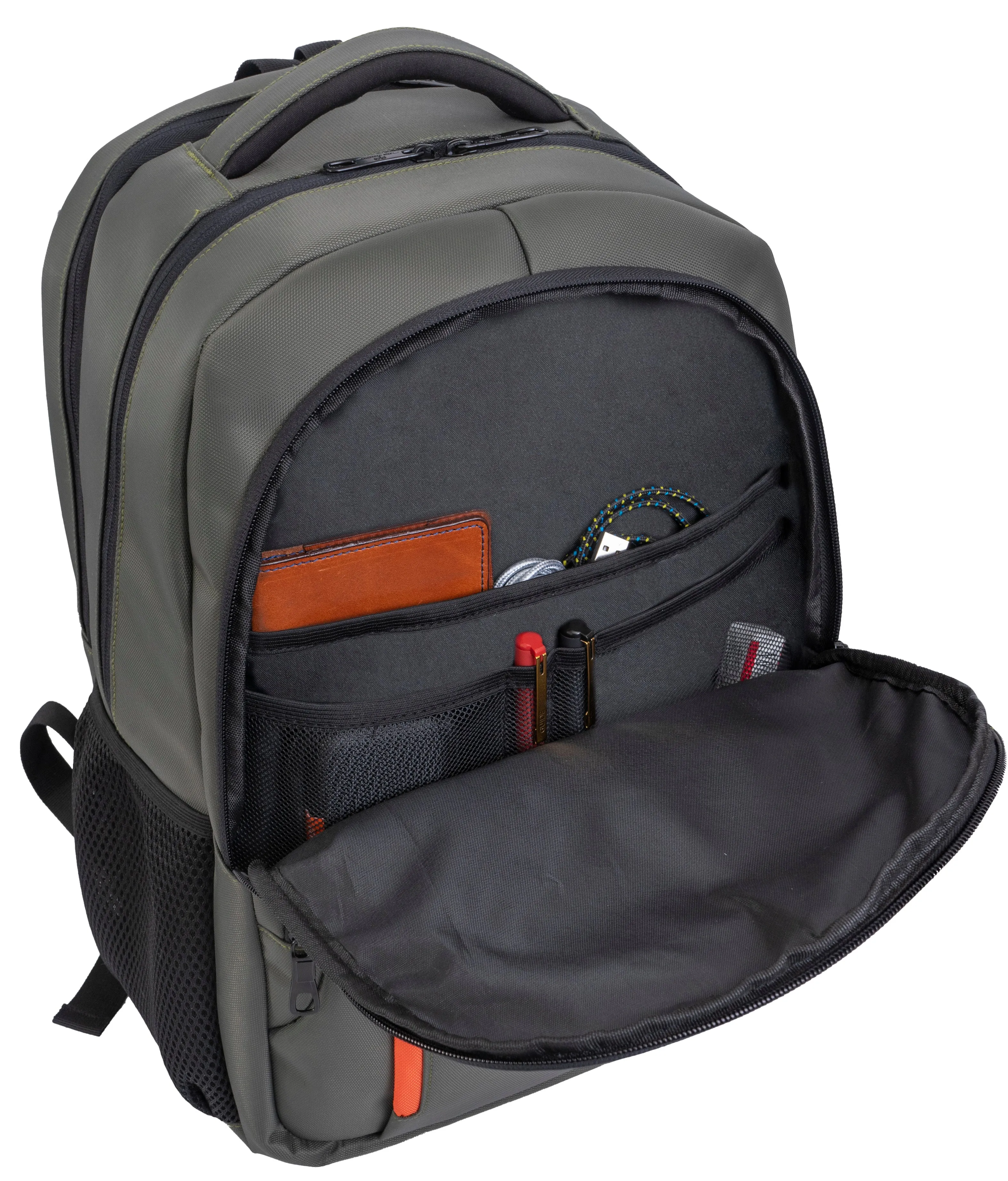 The Chandler | 20-In Coated Workbook Backpack with USB Port