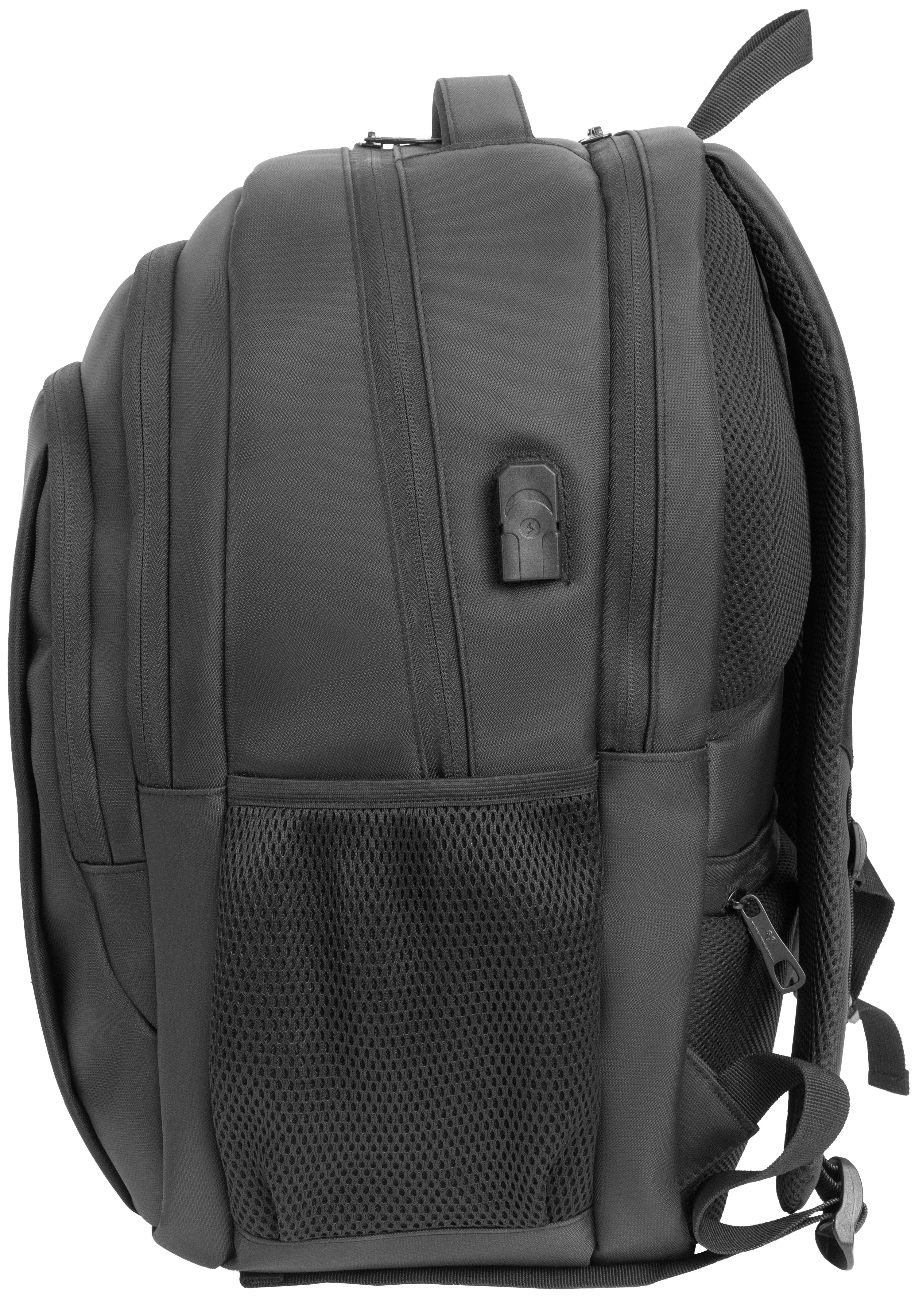 The Chandler | 20-In Coated Workbook Backpack with USB Port