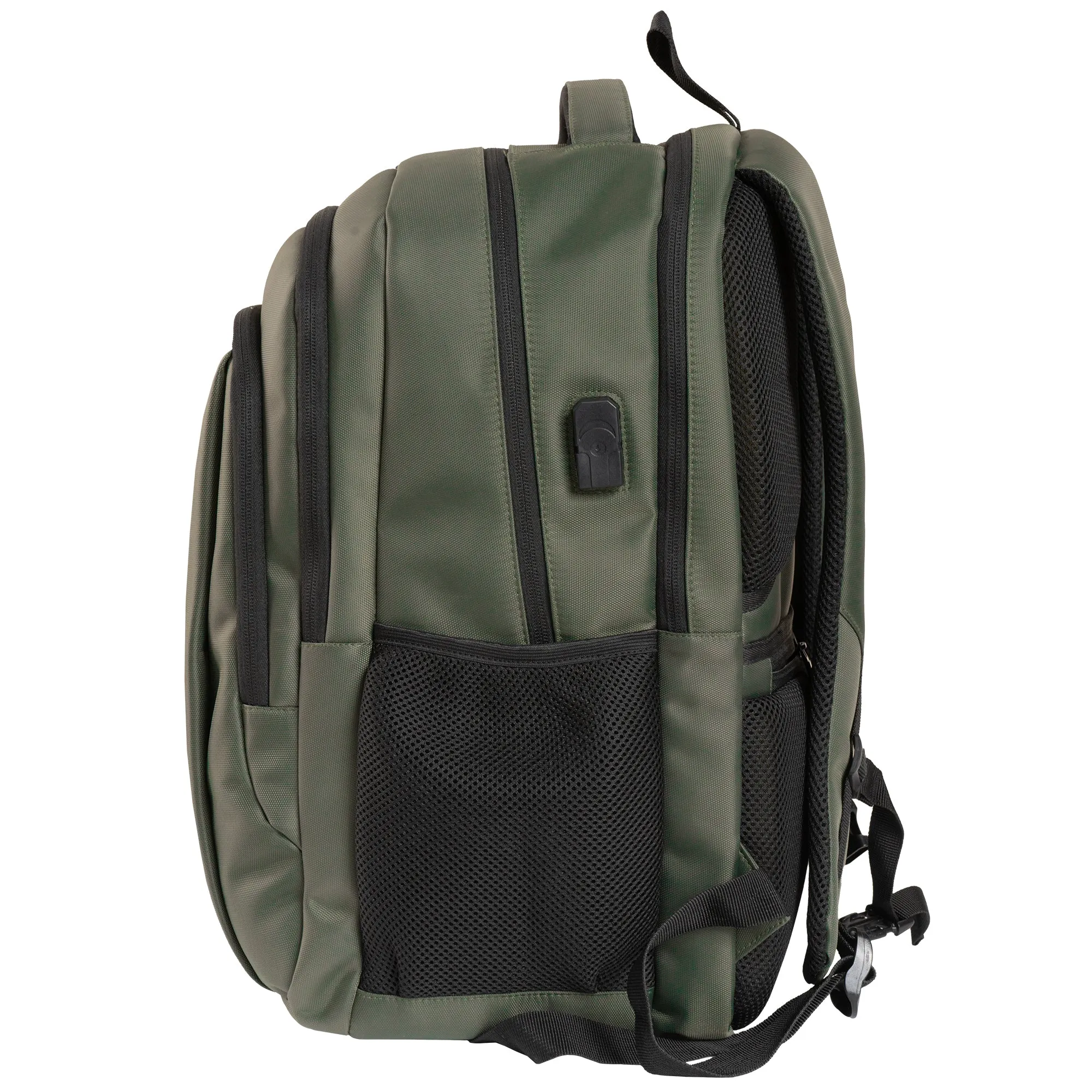 The Chandler | 20-In Coated Workbook Backpack with USB Port