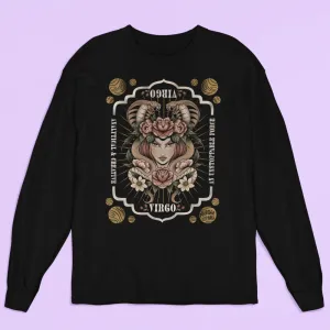 Virgo Zodiac Long Sleeve Shirt