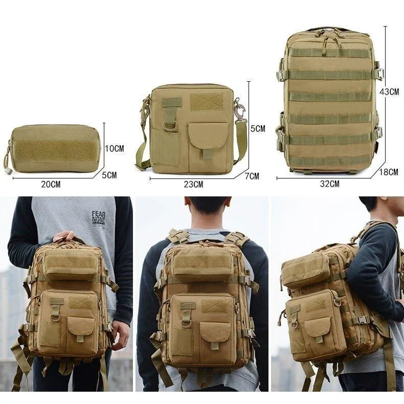 Waterproof Molle Backpacks for Men Hiking