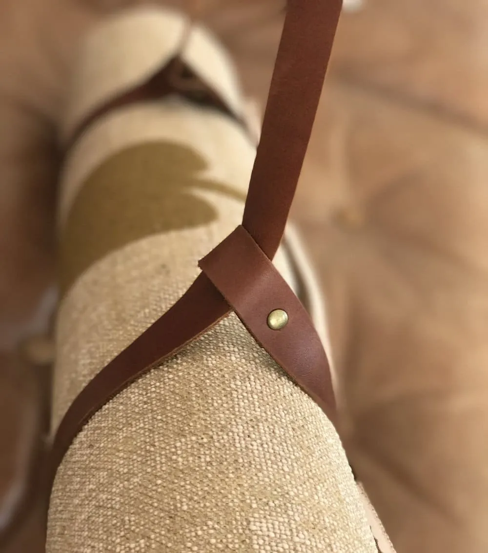 YogaTribe® Handmade Adjustable Leather Strap