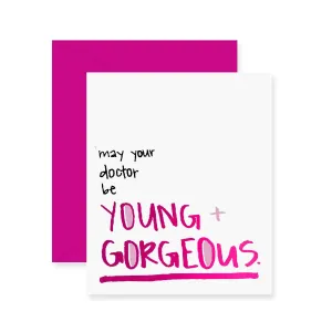 Young & Gorgeous Foil Greeting Card